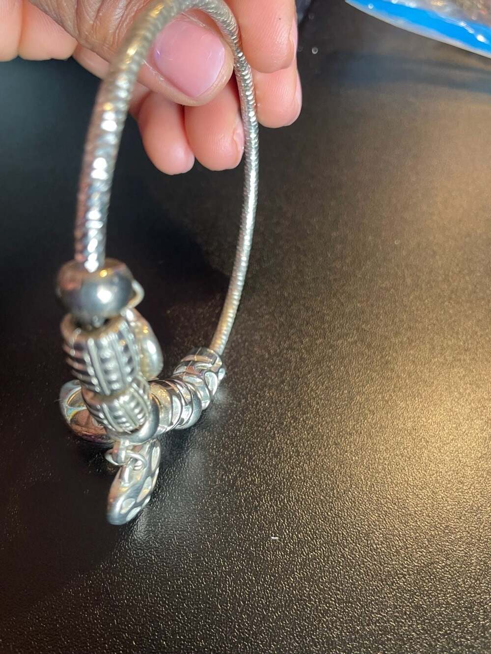 Vintage Pandora Style Aries Zodiac Birthstone Charm Bracelet – Perfect Zodiac, - Picture 6 of 6